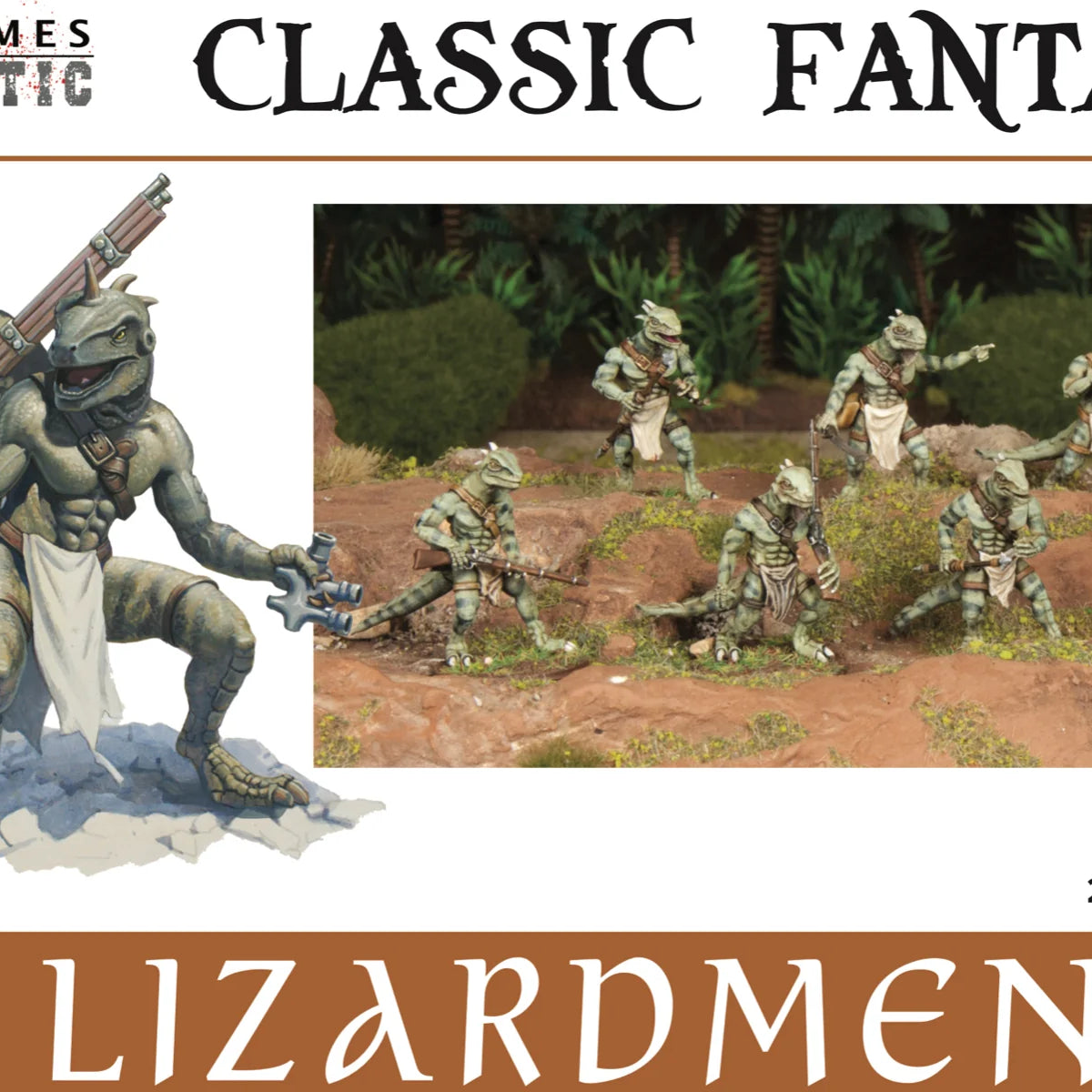 Classic Fantasy - Lizardmen – War and Peace Games