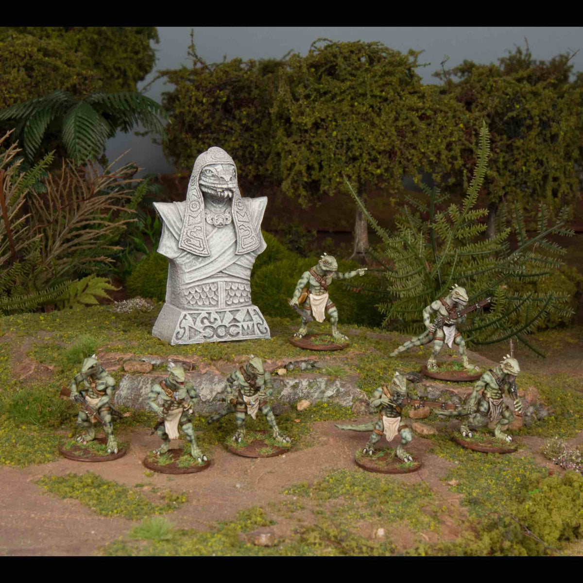 Lizardmen Kitbashing Classic Fantasy - Lizardmen – War and Peace Games