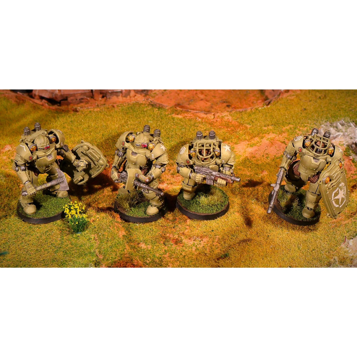 Marcher: Empires at War - USA X19A2 Badger Hardsuits
