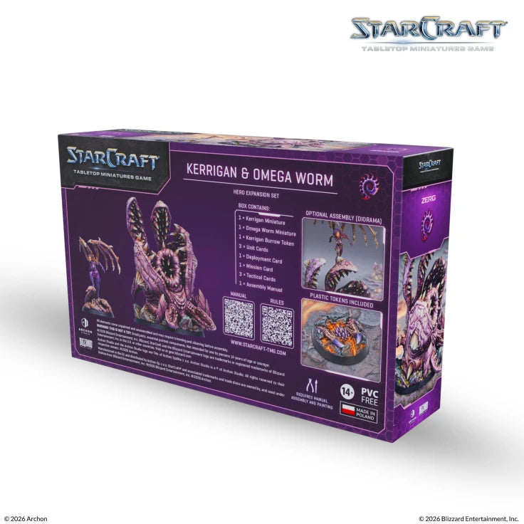StarCraft - Kerrigan & Omega Worm