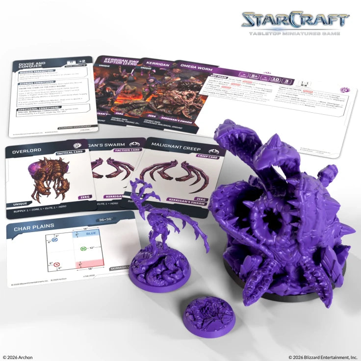 StarCraft - Kerrigan & Omega Worm