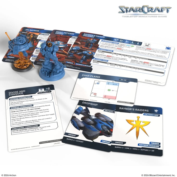 StarCraft - Jim Raynor & Point Defense Drone
