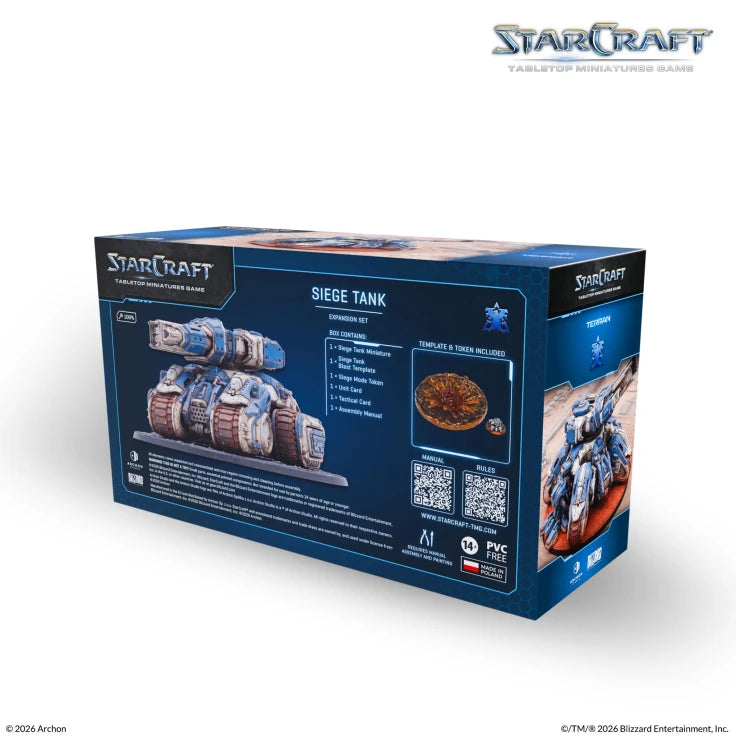 StarCraft - Immortal - Siege Tank - Terran Expansion Set