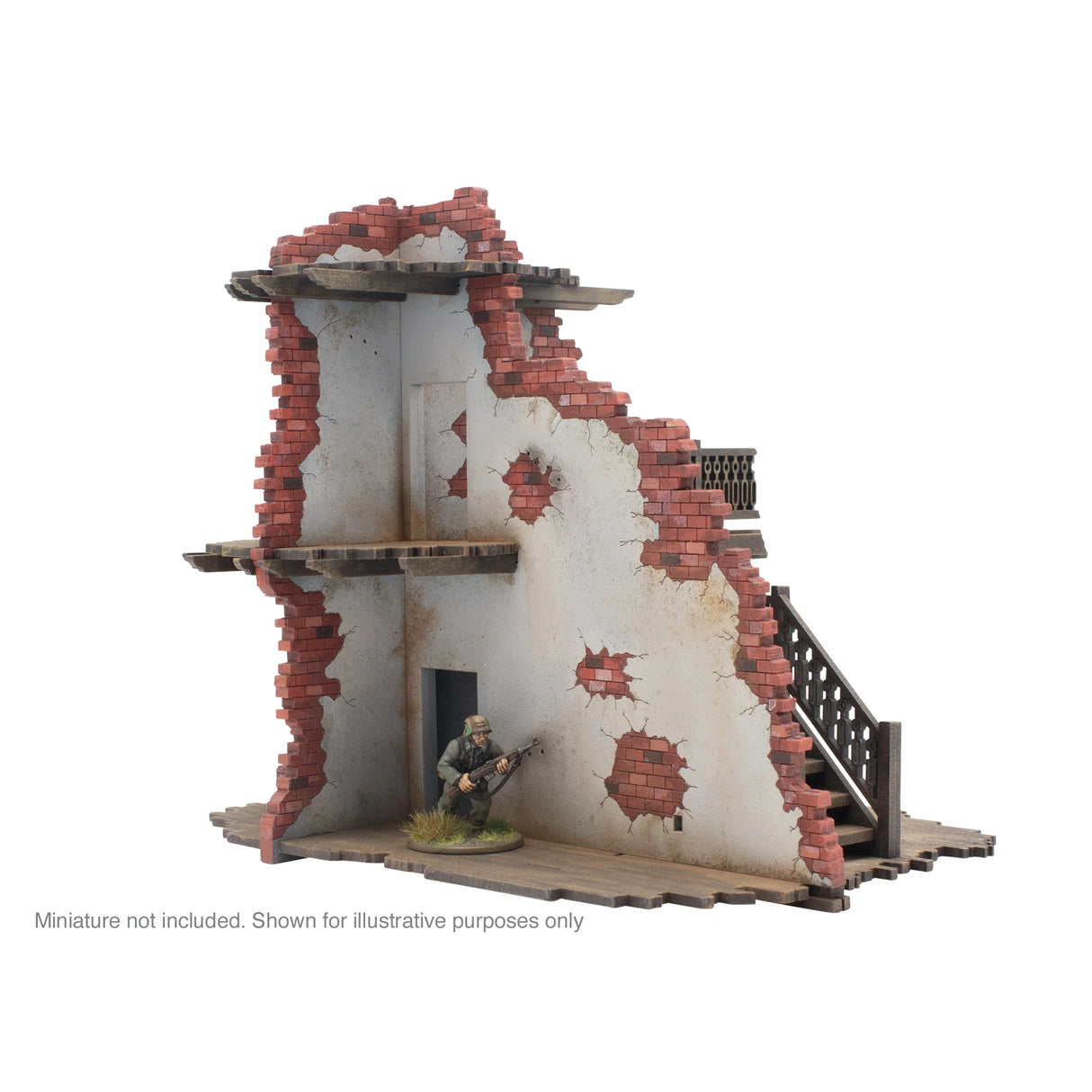 Skytrex: City in Ruins - 2 Storey Building Internal with Staircase