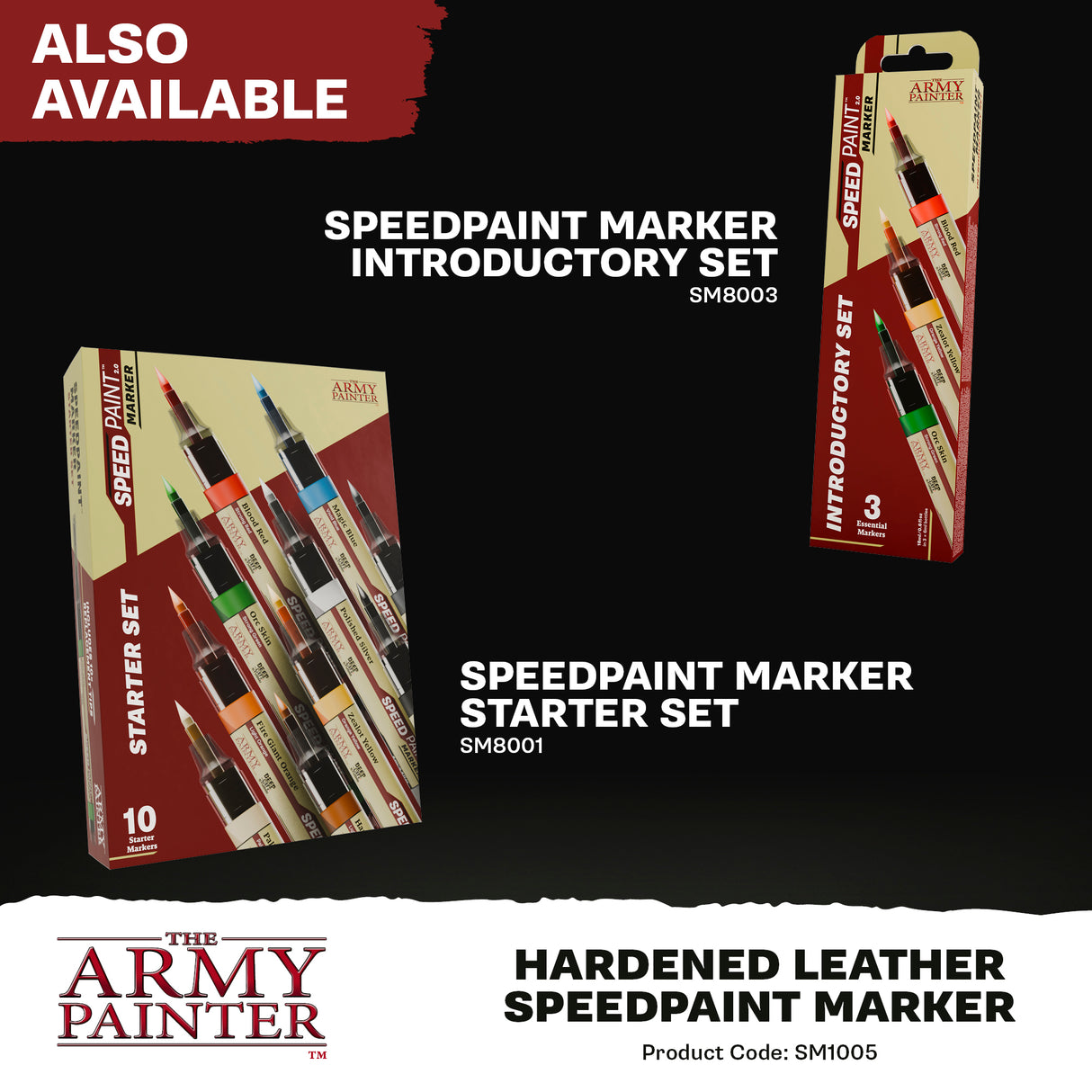 The Army Painter - Speedpaint Marker: Hardened Leather