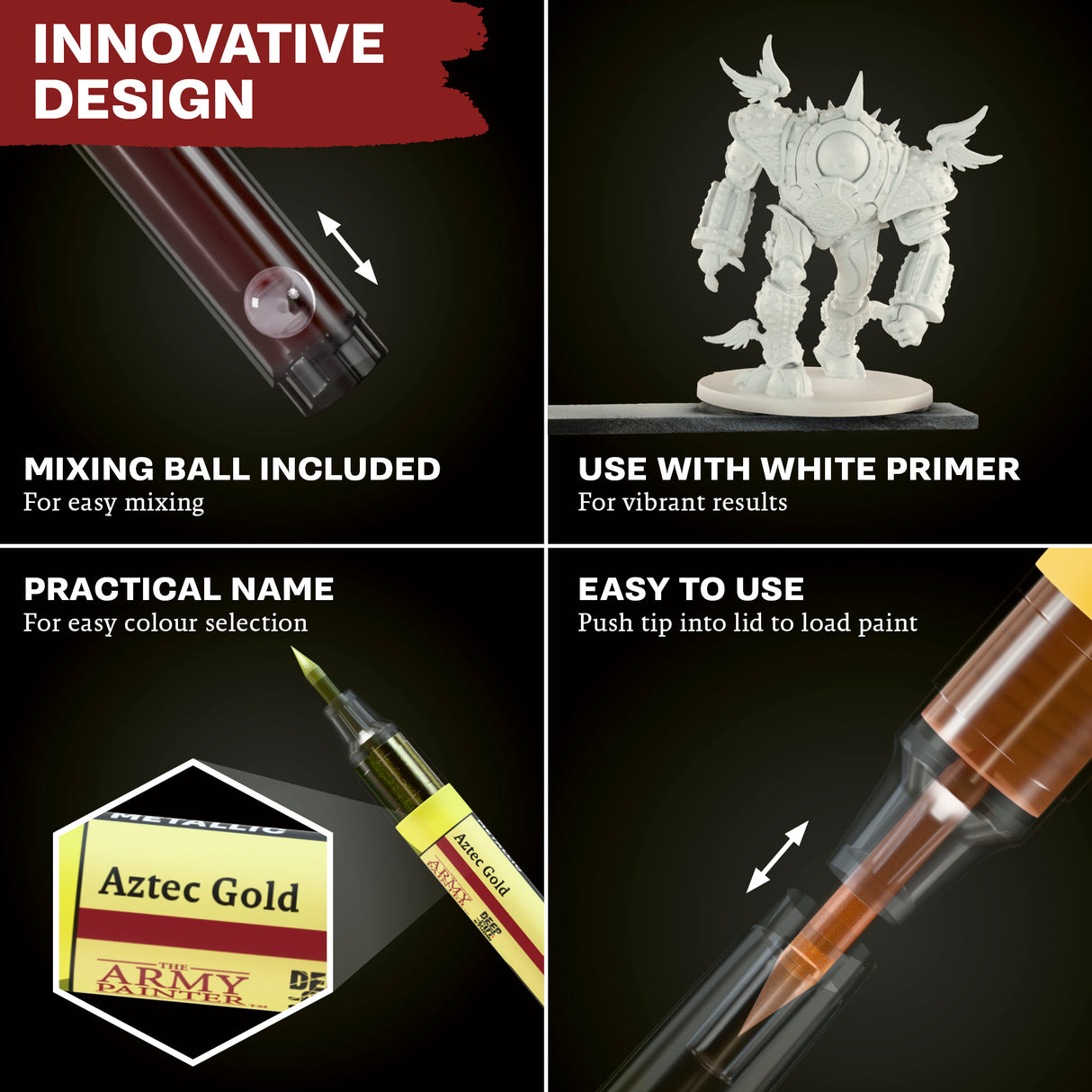 The Army Painter - Speedpaint Marker: Metallics Set PRE ORDER