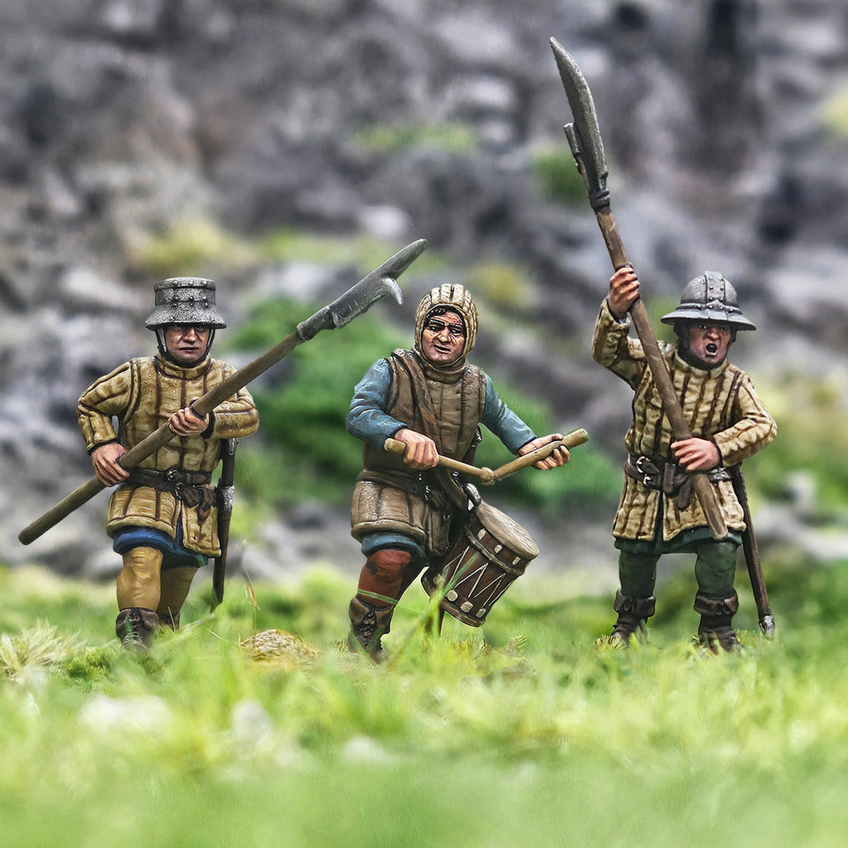 Victrix Miniatures - Medieval Foot Sergeants
