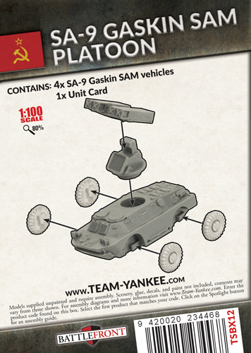 World War III - Soviet: SA-9 Gaskin SAM Platoon