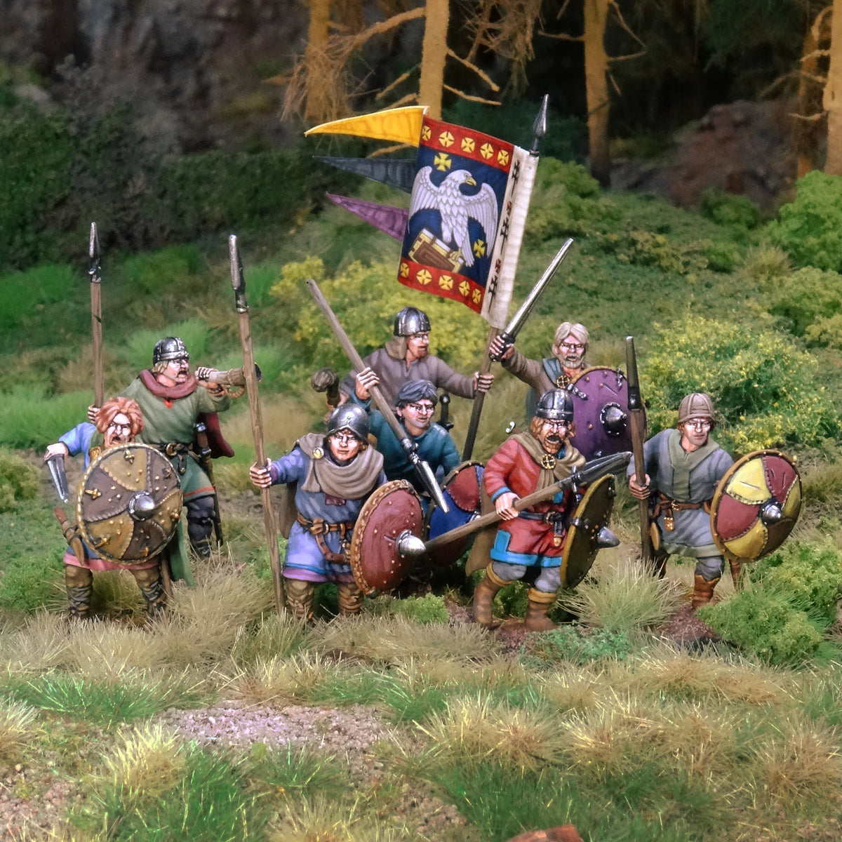 Victrix Miniatures - Carolingian Unarmoured Infantry