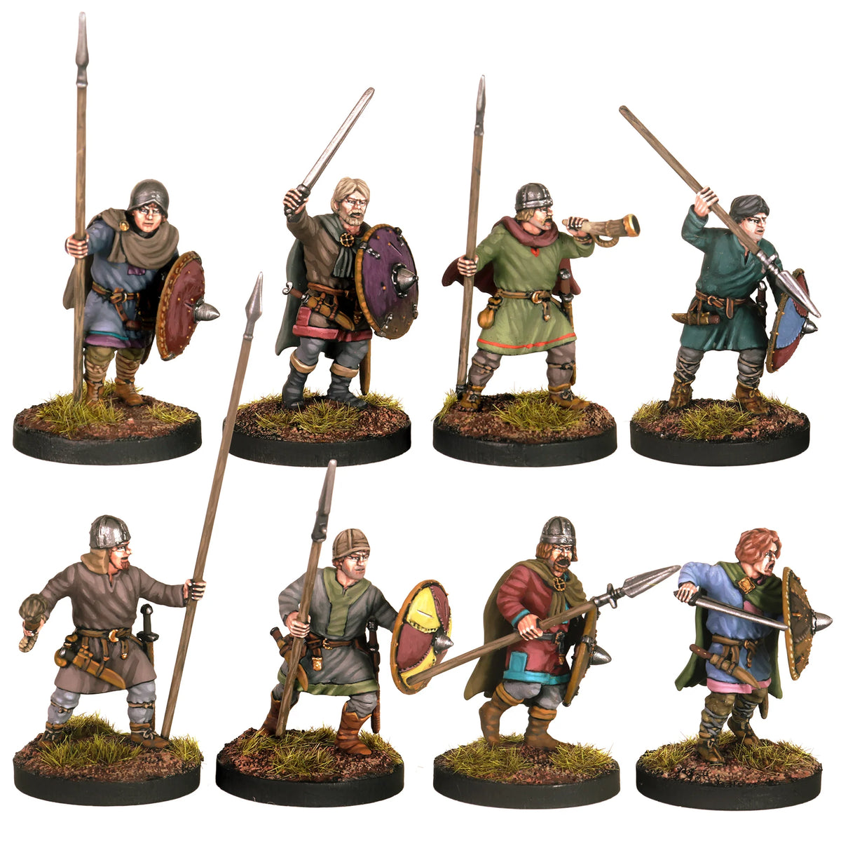 Victrix Miniatures - Carolingian Unarmoured Infantry