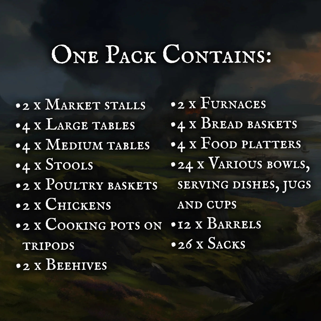 Victrix Miniatures - Market Stall (Dark Ages & Medieval)