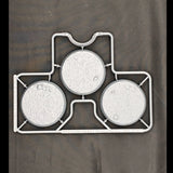 General Accoutrements - 50mm Textured Bases (3mm Bevel)