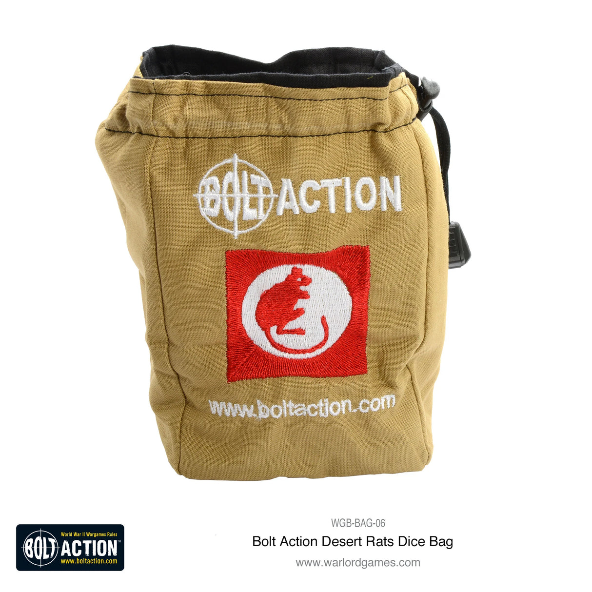 Bolt Action - Dice Bag: Desert Rats
