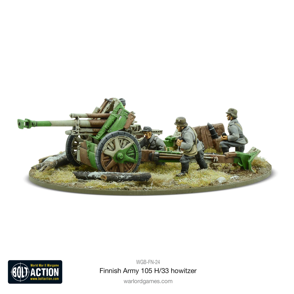 Bolt Action - Finnish Army 105 H/33 Howitzer