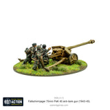 Bolt Action - Fallschirmjager 75mm PaK 40 Anti-Tank Gun