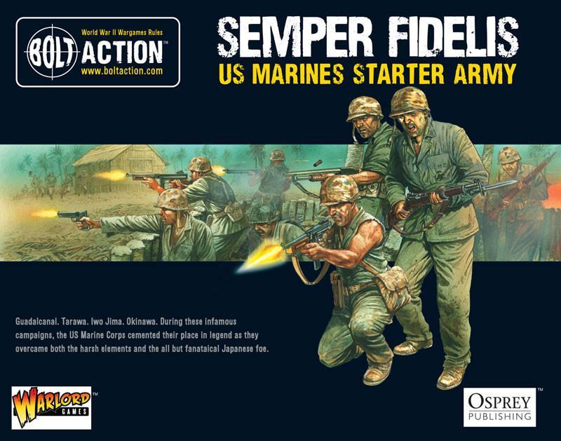 Bolt Action - Semper Fidelis - US Marines Starter Army