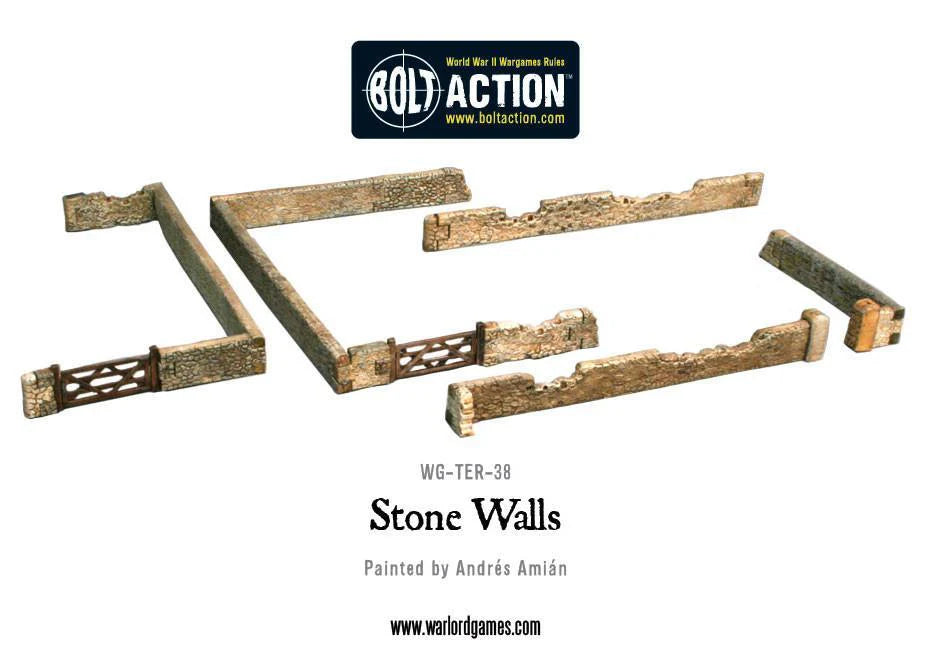 Warlord Games - Terrain: Stone Walls