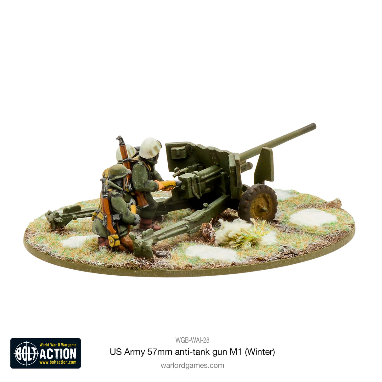 Bolt Action - US Army 57mm Anti-Tank Gun M1 (Winter)