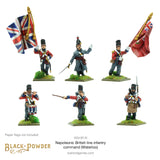 Black Powder - Napoleonic Wars: British Line Infantry Command (Waterloo)