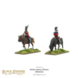 Black Powder - Napoleonic Wars: Mounted British Infantry Officers (Waterloo)