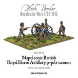 Black Powder - Napoleonic Wars: British Royal Horse Artillery 9-Pdr Cannon