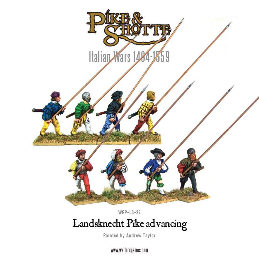 Pike & Shotte - Landsknecht Pikemen