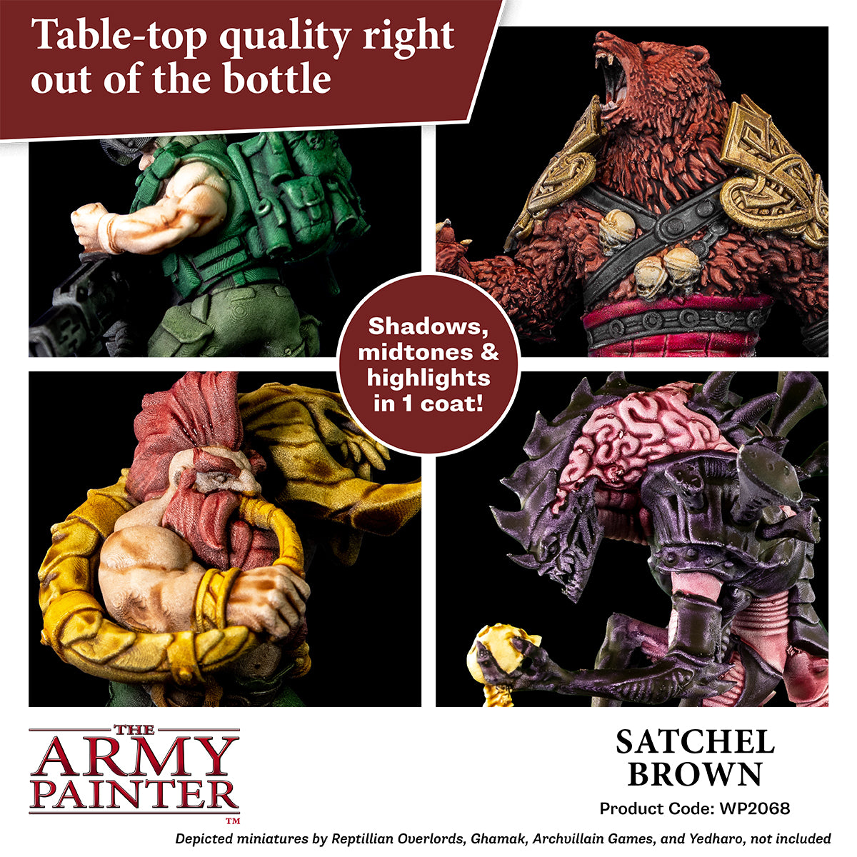 The Army Painter - Speedpaint: Satchel Brown