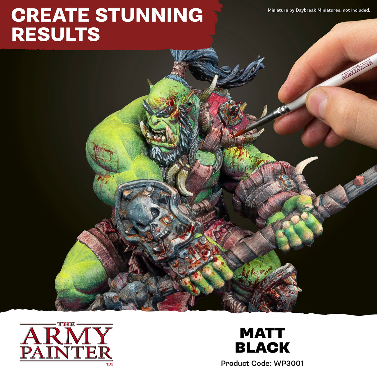 The Army Painter - Warpaints Fanatic: Matt Black
