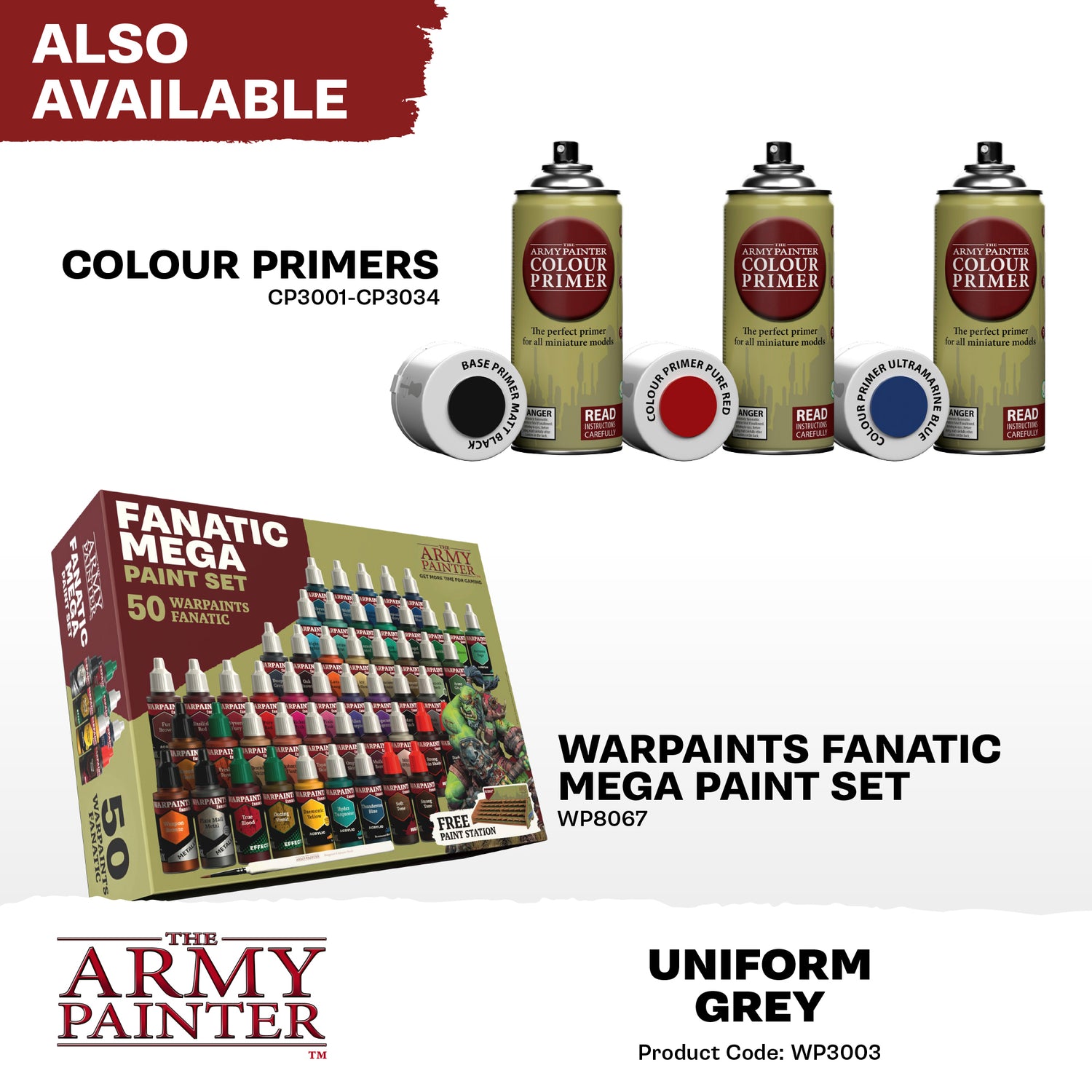 The Army Painter - Warpaints Fanatic: Uniform Grey