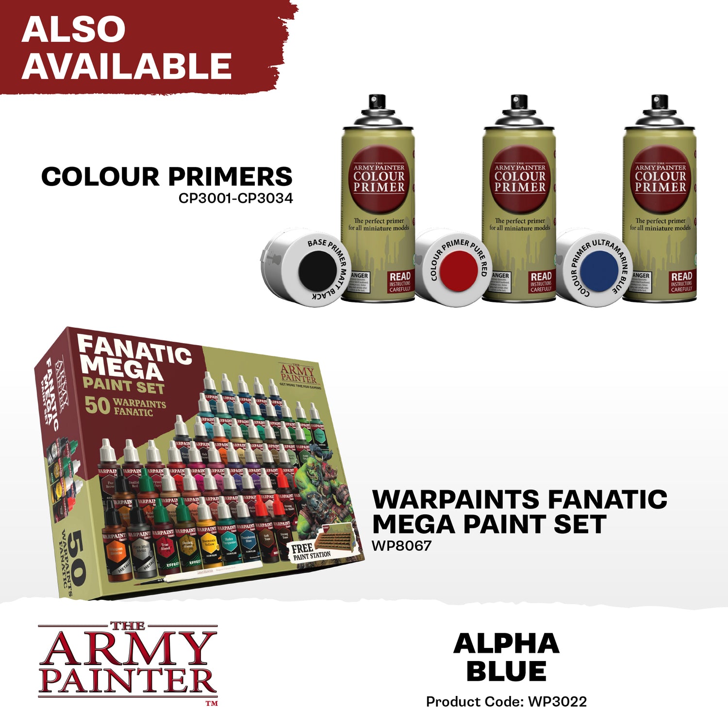 The Army Painter - Warpaints Fanatic: Alpha Blue