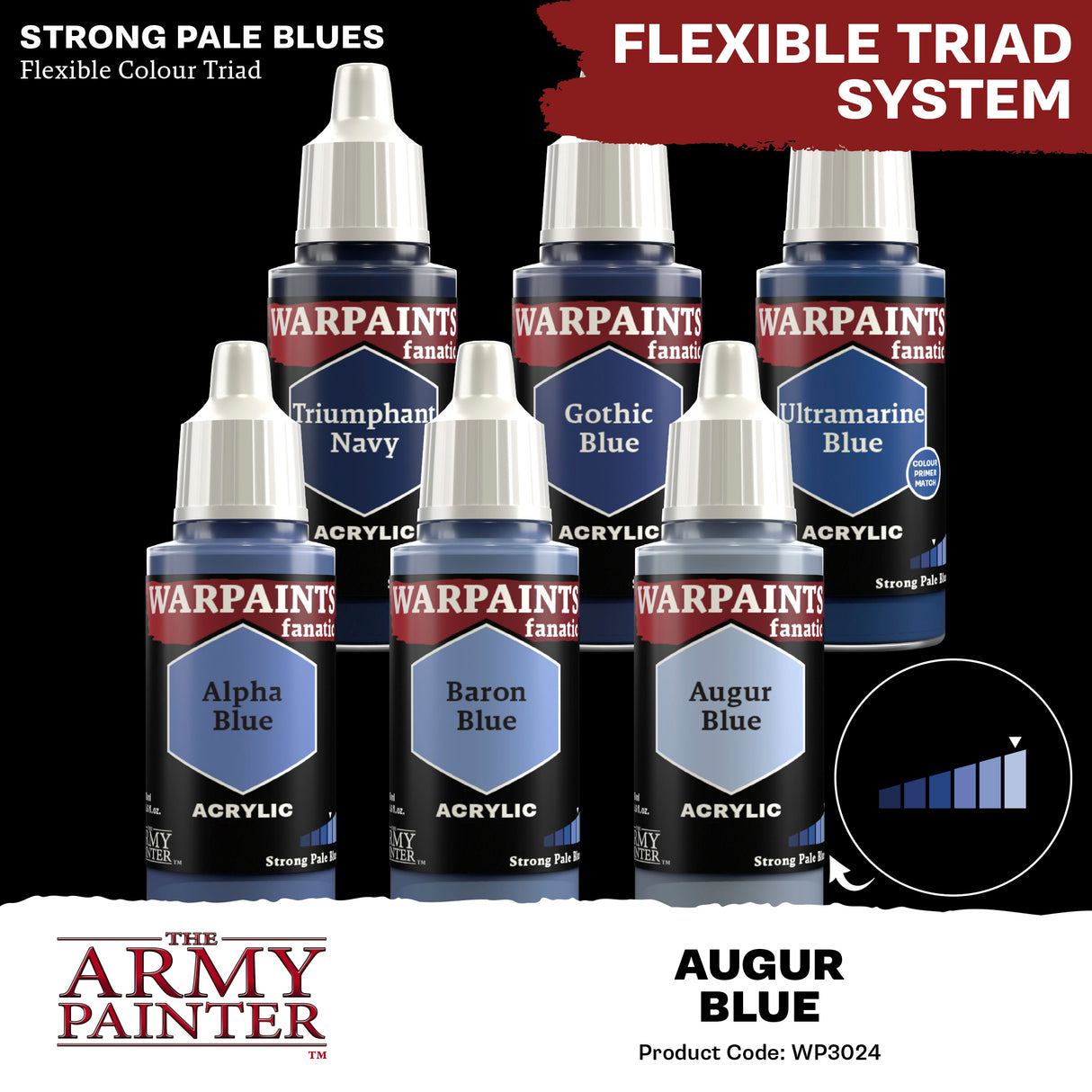 The Army Painter - Warpaints Fanatic: Augur Blue