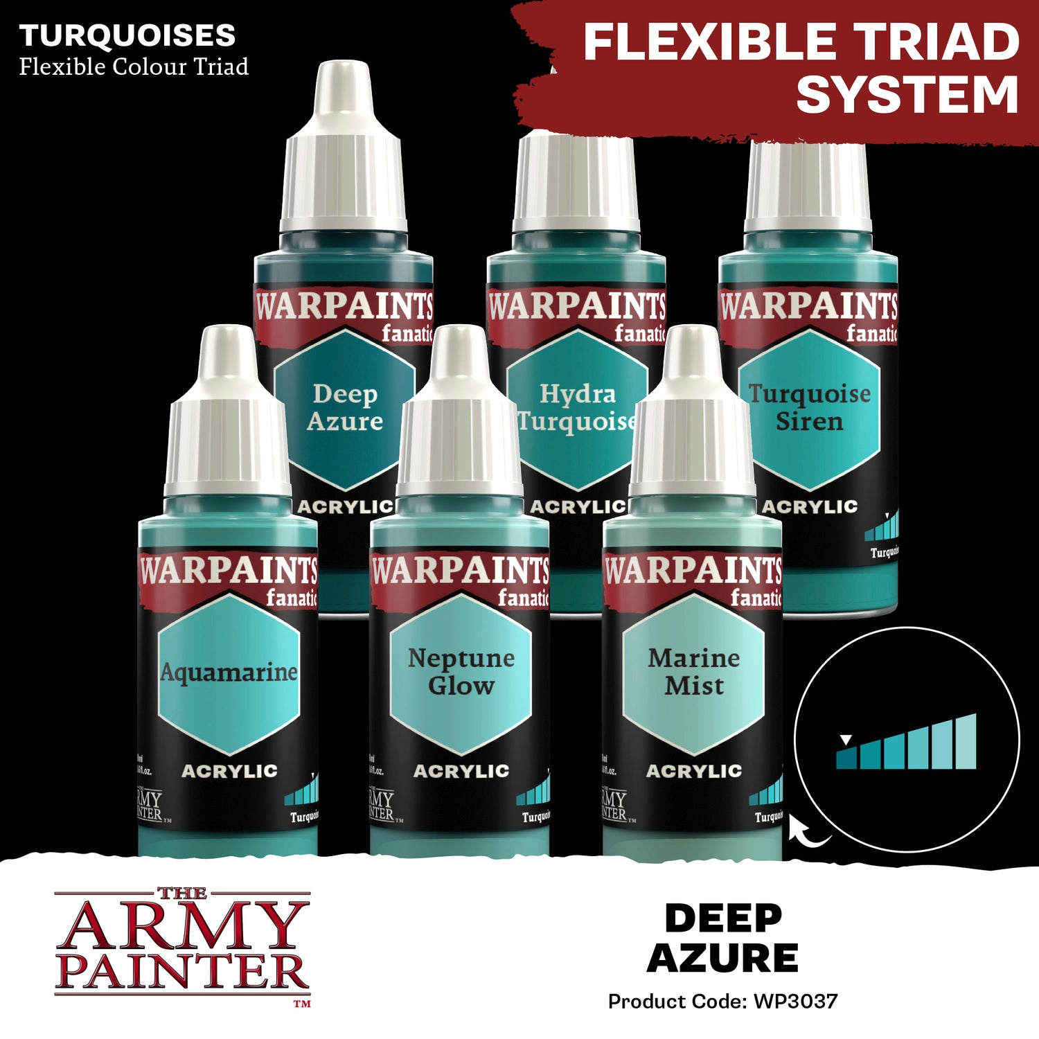 The Army Painter - Warpaints Fanatic: Deep Azure