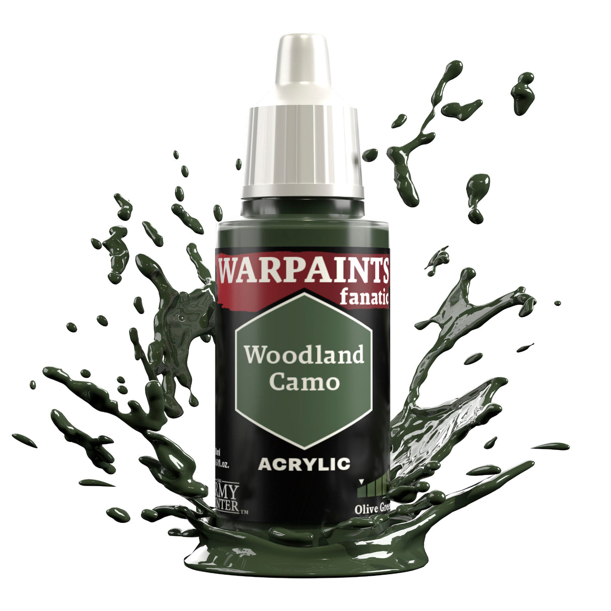The Army Painter - Warpaints Fanatic: Woodland Camo