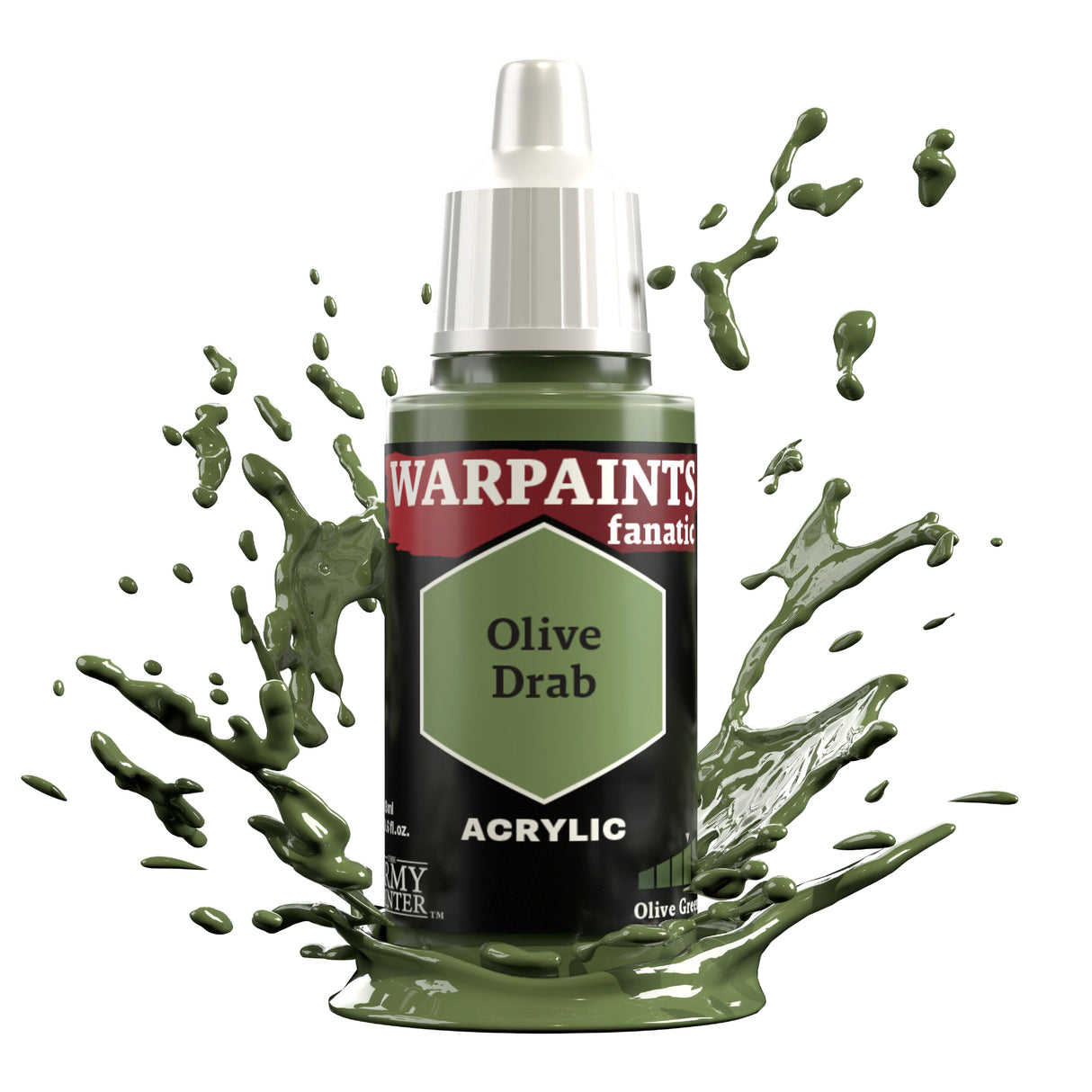 The Army Painter - Warpaints Fanatic: Olive Drab