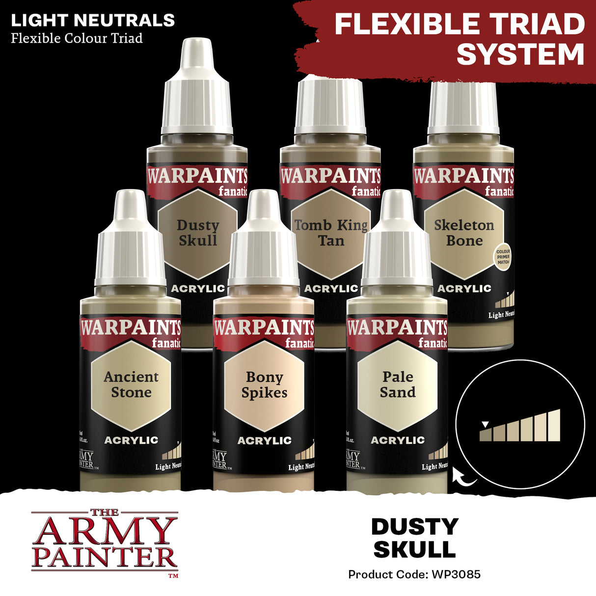 The Army Painter - Warpaints Fanatic: Dusty Skull