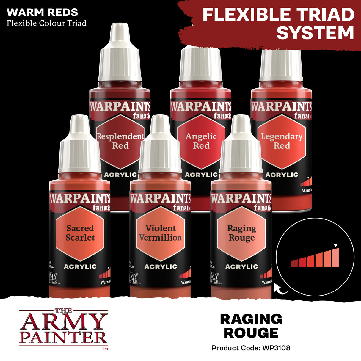 The Army Painter - Warpaints Fanatic: Raging Rouge