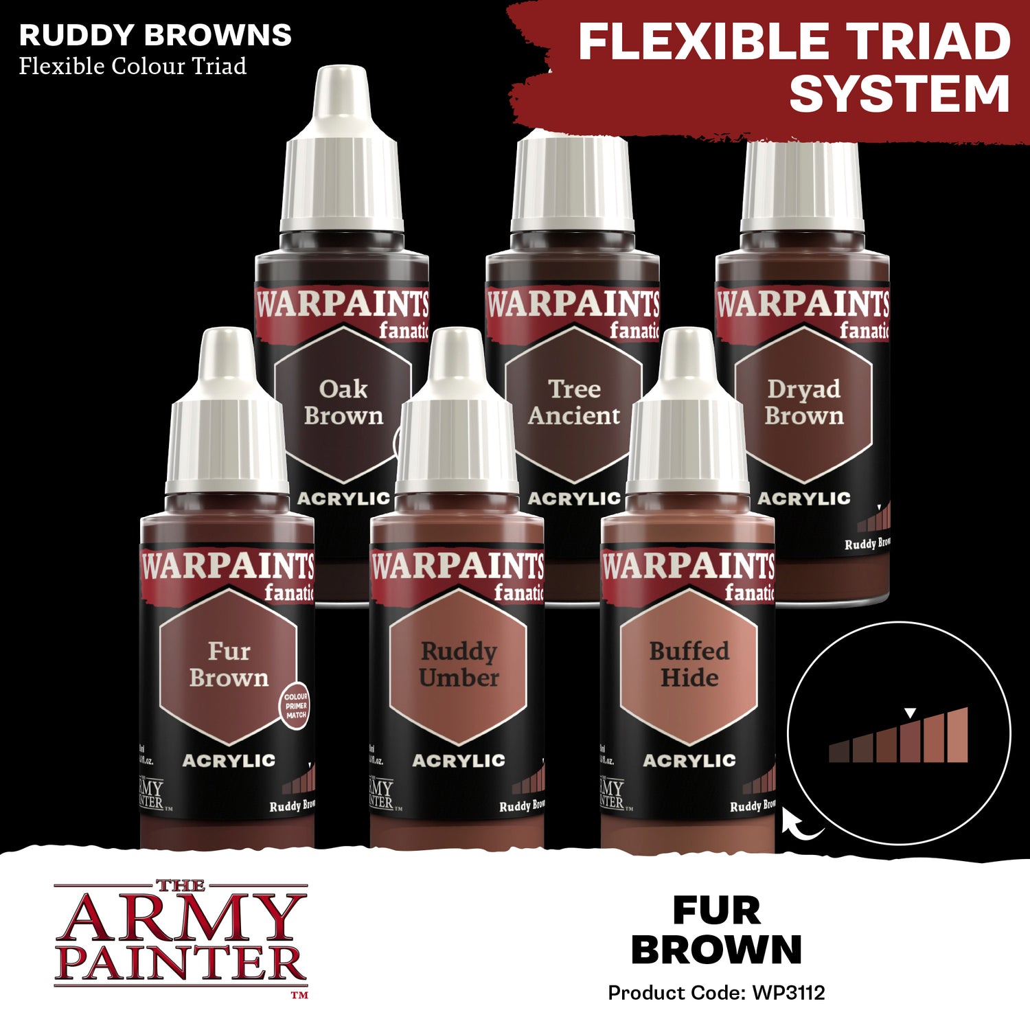 The Army Painter - Warpaints Fanatic: Fur Brown