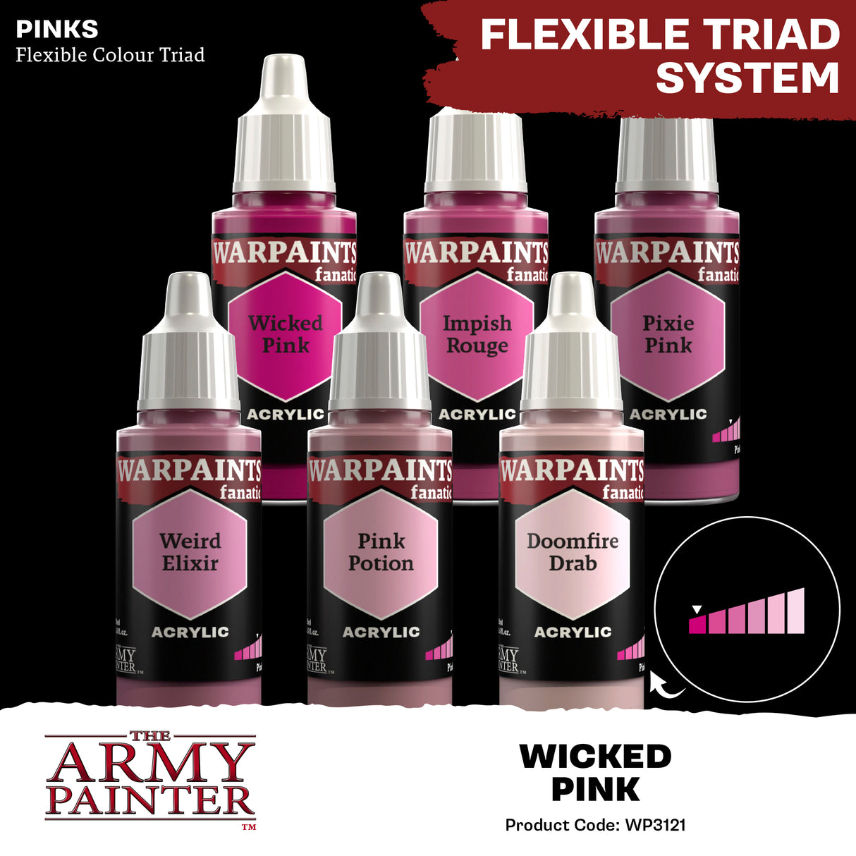 The Army Painter - Warpaints Fanatic: Wicked Pink