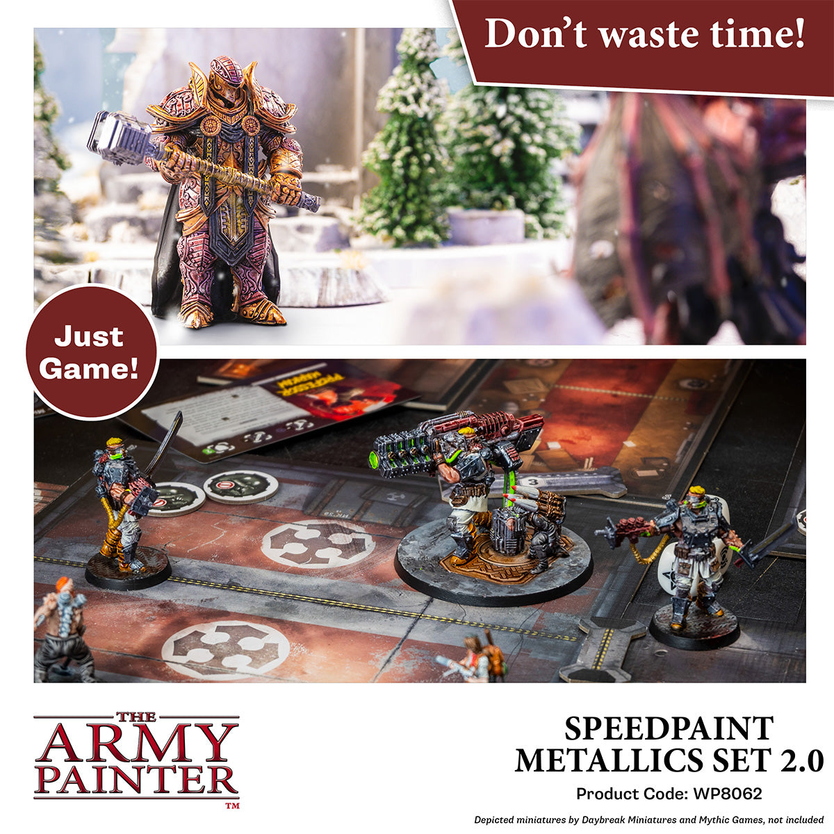 The Army Painter - Speedpaint: Metallics Set 2.0