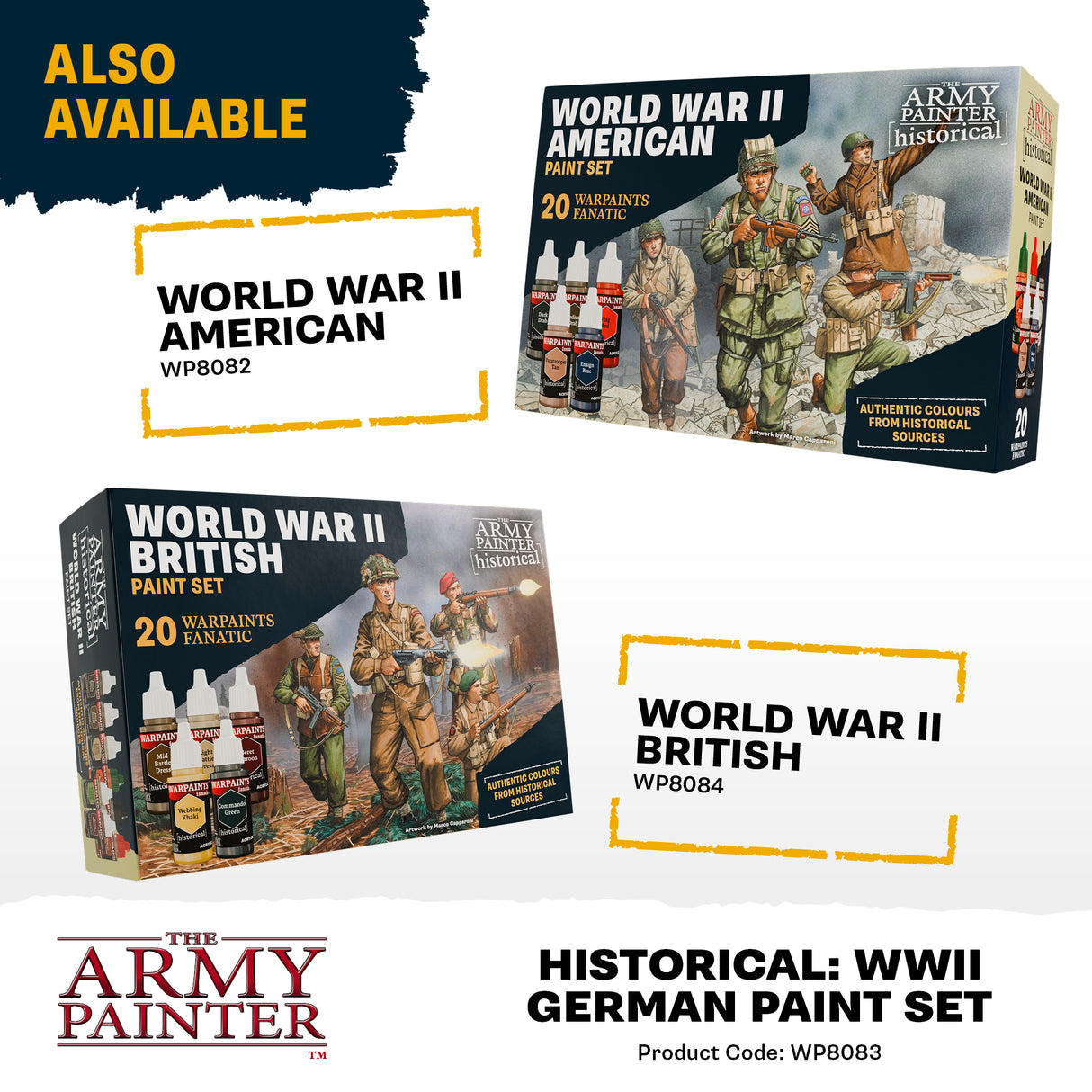 The Army Painter - Historical: World War II German Paint Set