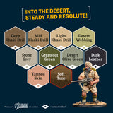The Army Painter - Historical: World War II British 8th Army Paint Set PRE ORDER