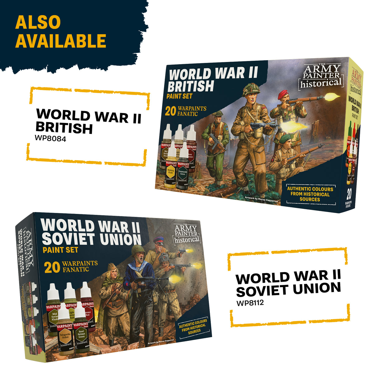 The Army Painter - Historical: World War II British 8th Army Paint Set PRE ORDER