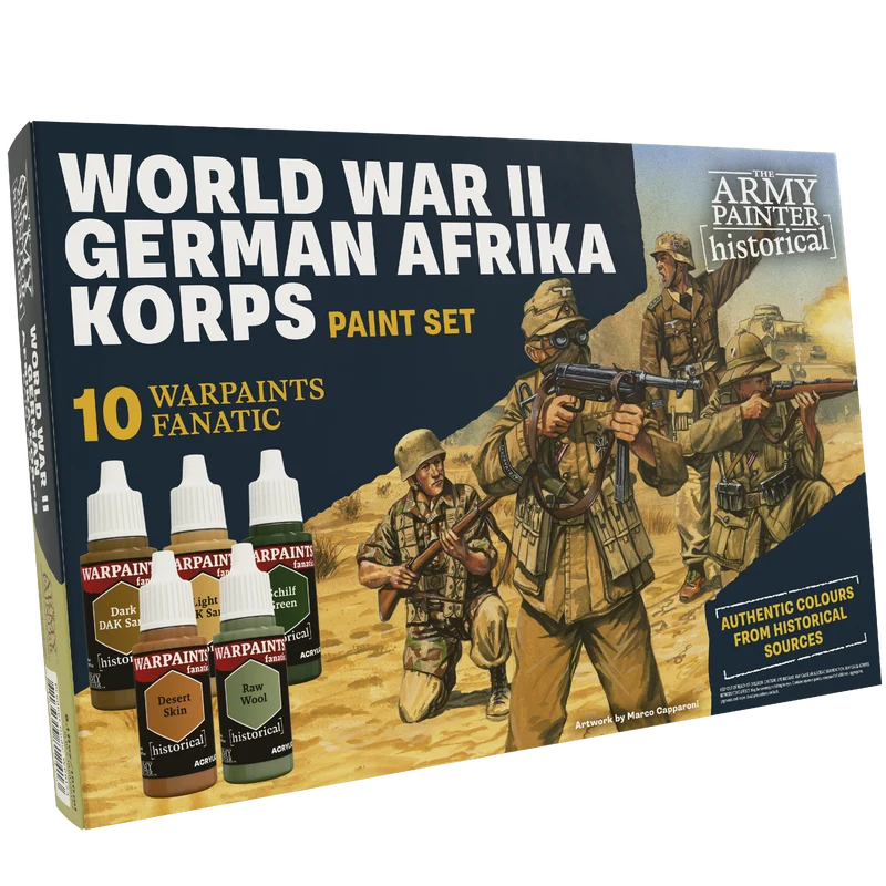 The Army Painter - Historical: World War II German Afrika Korps Paint Set
