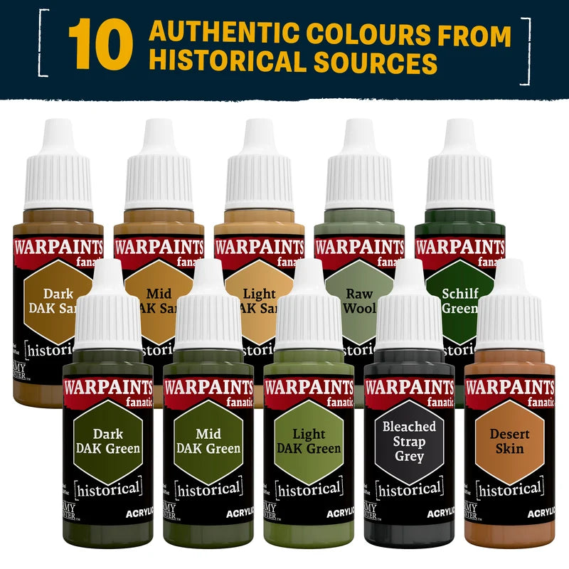The Army Painter - Historical: World War II German Afrika Korps Paint Set