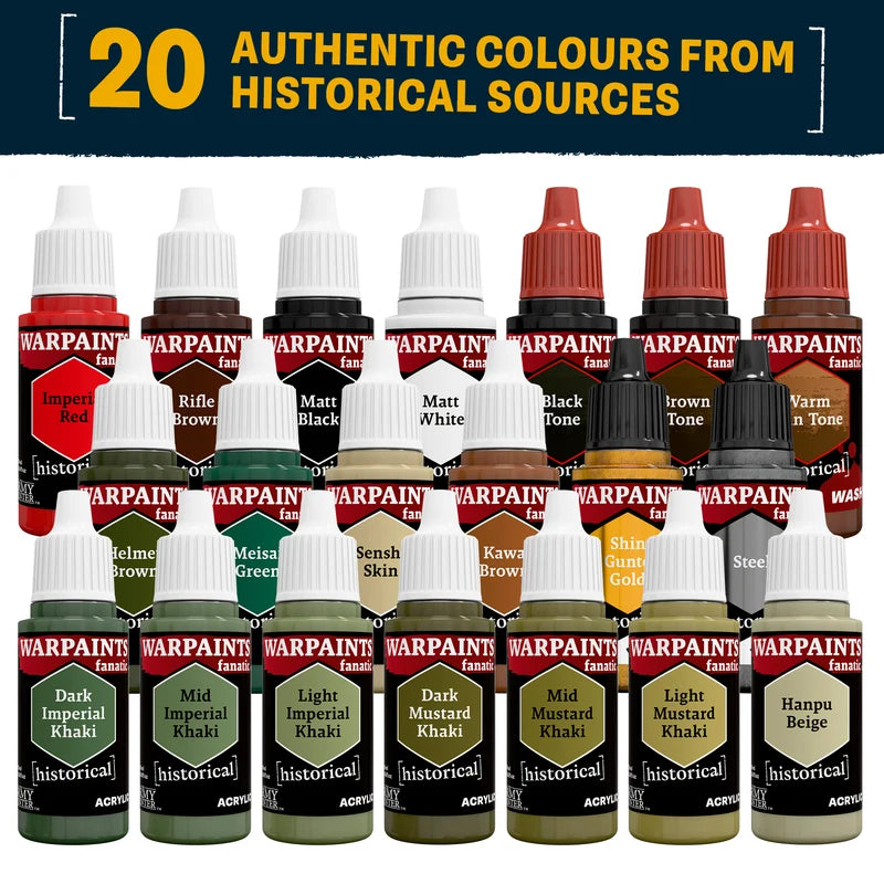 The Army Painter - Historical: World War II Imperial Japanese Paint Set