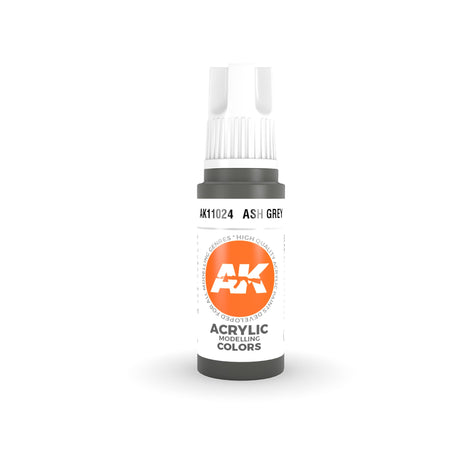 AK Interactive - 3 Gen Acrylics - Ash Grey 17ml