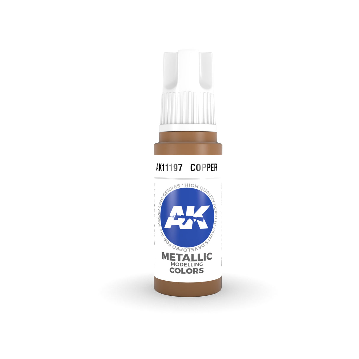 AK Interactive - 3 Gen Acrylics - Copper 17ml