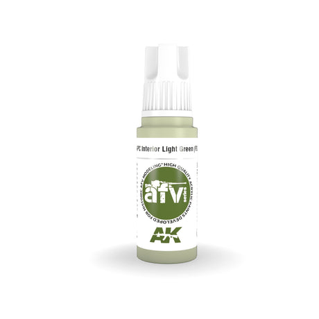 AK Interactive - 3 Gen Acrylics - Apc Interior Light Green (Fs24533) 17ml