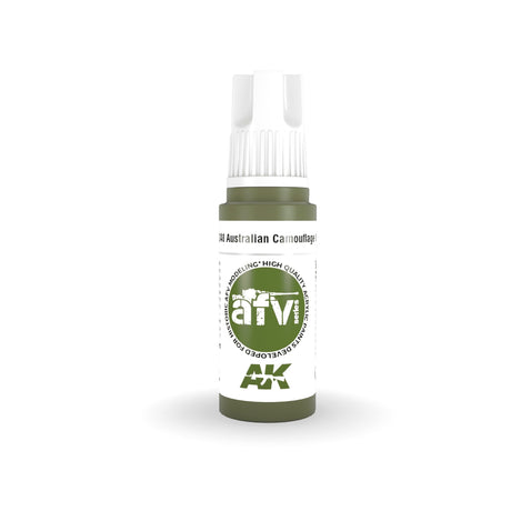 AK Interactive - 3 Gen Acrylics - Australian Camouflage Green 17ml