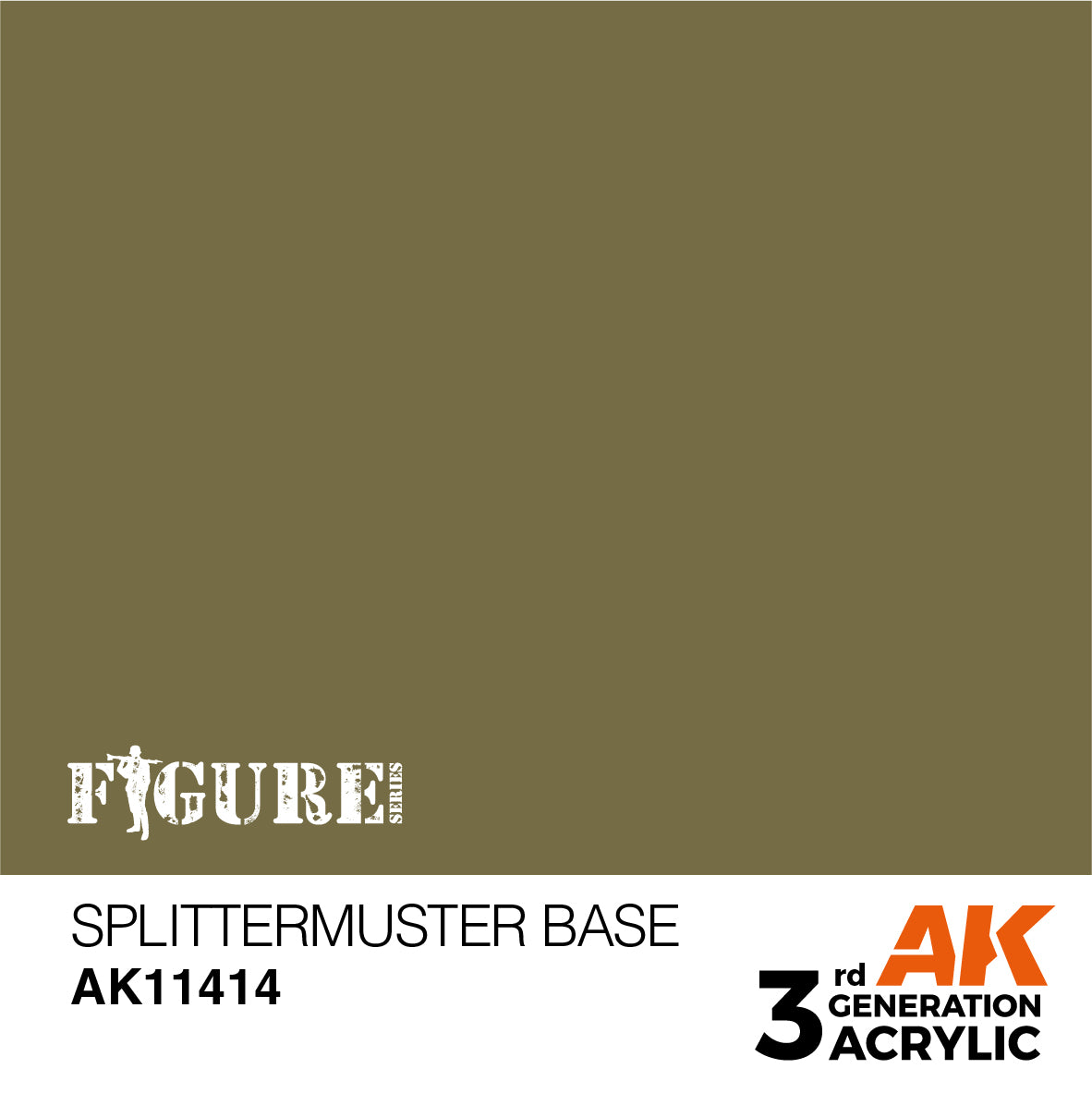AK Interactive - 3 Gen Figures Acrylics - Splittermuster Base 17ml
